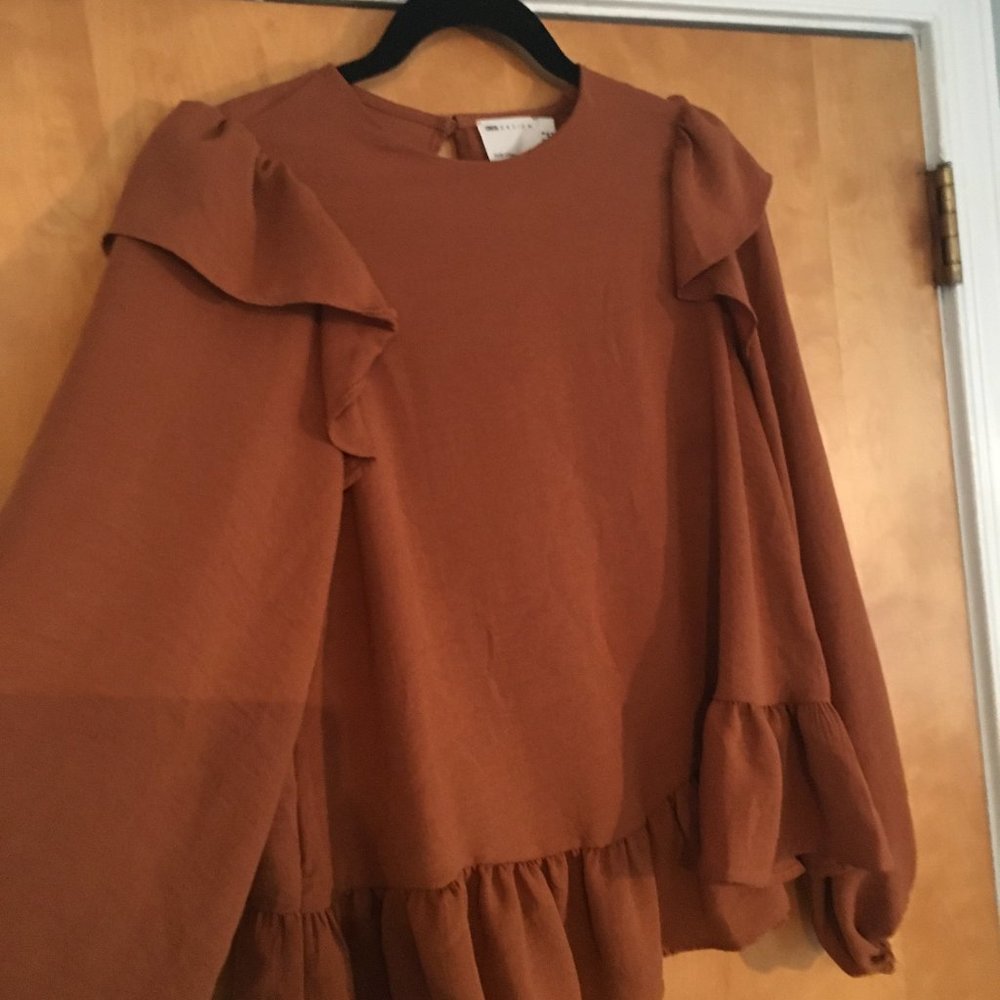 ASOS Ruffle Blouse - Picture 8 of 11